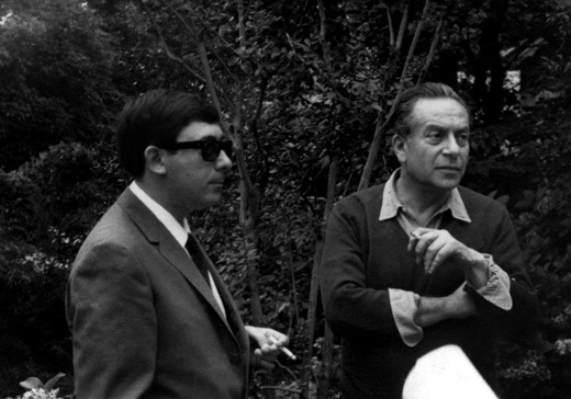 Pagina 133 Con Renato Guttuso a Velate (Varese) nel giardino della villa dell'artista, nel 1967