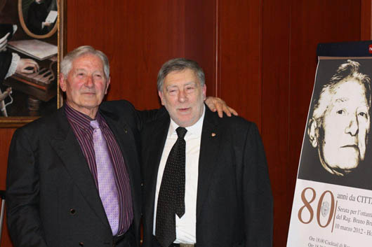 Ottantesimo anniversario dellimprenditore Bruno Brunori - Con Armando Ginesi